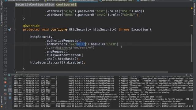Spring Security in a Spring Boot App with Example | Tech Primers смотреть онлайн