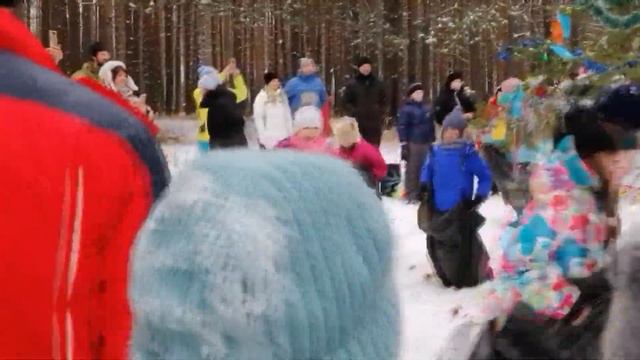 Святки в лесу 8 января 2020г. смотреть онлайн