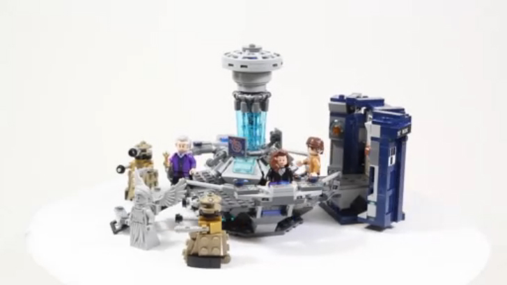 Lego Ideas 21304 Doctor Who - Lego Speed Build смотреть онлайн