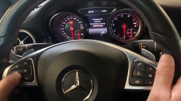 Mercedes A class W176 Service reset