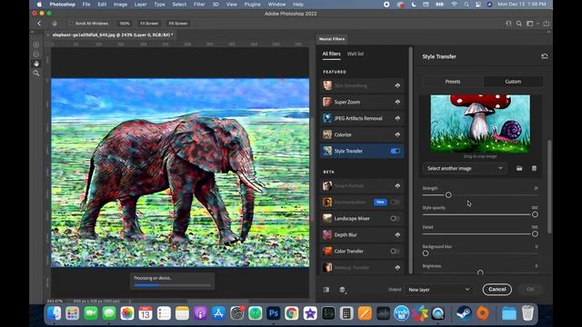 Quickly turn photos into watercolor illustrations with new photoshop feature! смотреть онлайн