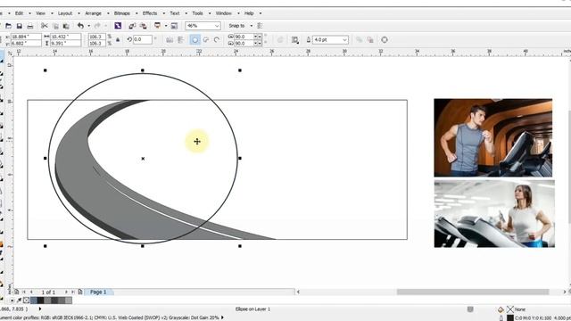 Best Software for Making Web Banner Design - CorelDraw Techniques with Ahsan Sabri смотреть онлайн