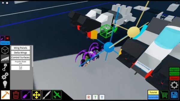 Micro DeLorean 2 | Roblox Plane Crazy Tutorial