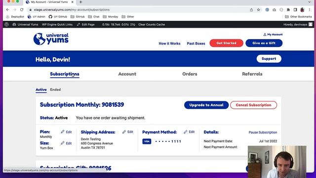 WooCommerce Customer Dashboard in React смотреть онлайн