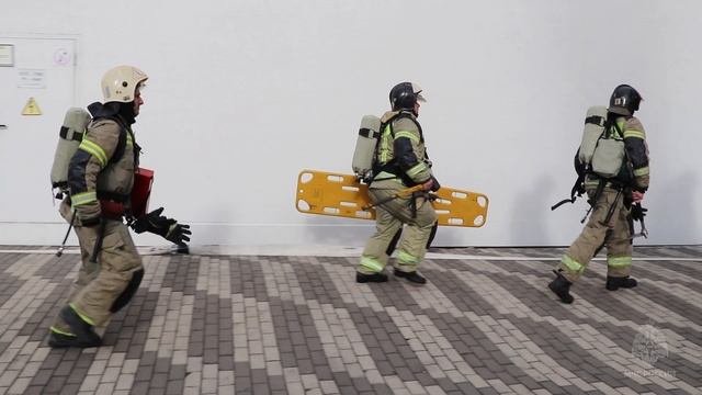 В Сочи на федеральной территории «Сириус» потушили условный пожар смотреть онлайн