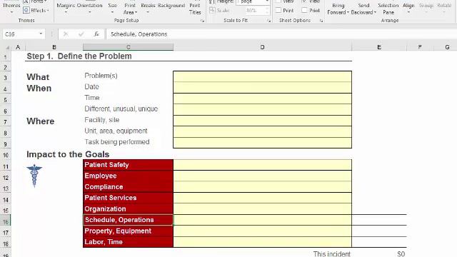 How To: Add a Command to the Quick Access Toolbar From Menu Ribbon - Excel Cause Mapping® Template смотреть онлайн