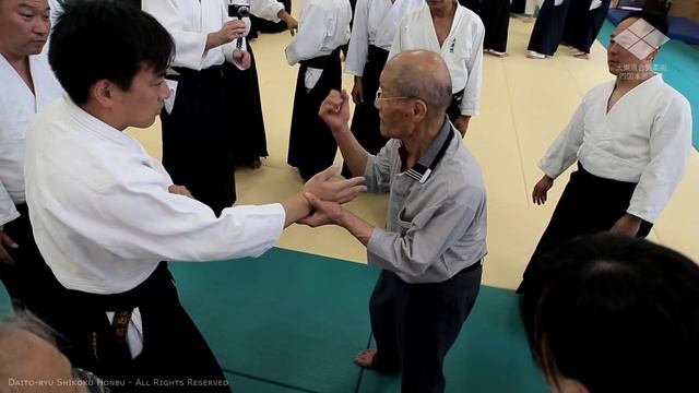 [DAITO RYU] Munadori Kote Gaeshi - CHIBA Tsugutaka, Shikoku Hombu