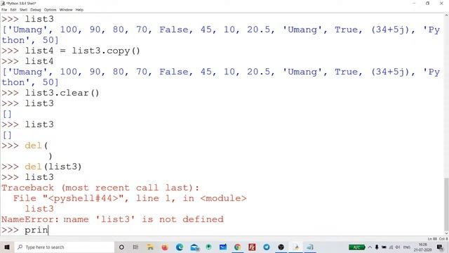 Day 2 - Online Live Training on Python смотреть онлайн
