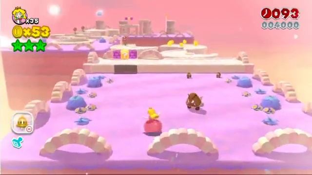 Super Mario 3D World {Wii U} #3 Ломаем игру после обновления консоли. смотреть онлайн