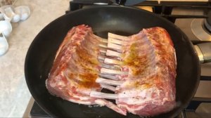 Бараньи рёбрышки в духовке. Необычайно сочные. #баранинавдуховке#рёбрышки#бараньи