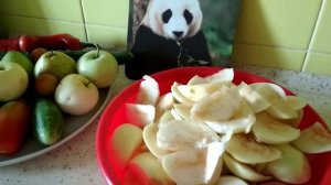Повидло из яблок белый налив .