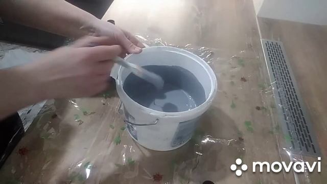 Покраска рулонной шторы акриловой эмалью. Просто и бютжетно. С эффектом светомаскировки. смотреть онлайн