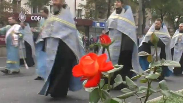 Крестный ход. Запорожье 11.10.2015. Часть 2. смотреть онлайн