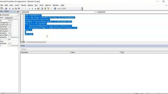 How to copy excel worksheet multiple times and rename it based on a list with VBA Code смотреть онлайн
