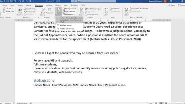 All - Harvard Referencing in Word смотреть онлайн