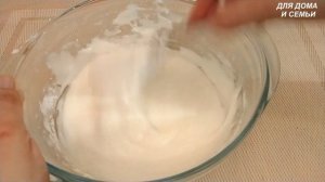 Белковая глазурь для куличей и росписи пряников без венчика или миксера