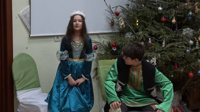 Рождественский праздник в воскресной школе Скорбященского храма. Новости благочиния от 210123 смотреть онлайн