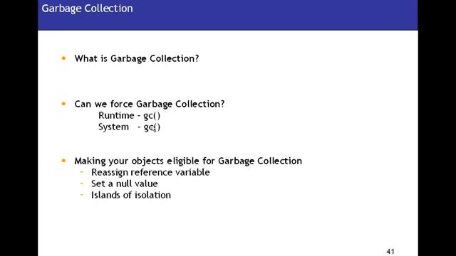 Java Tutorial 10 Java Garbage Collection1 смотреть онлайн