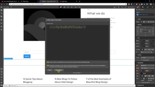 How To Add Booking Reviews In Webflow смотреть онлайн