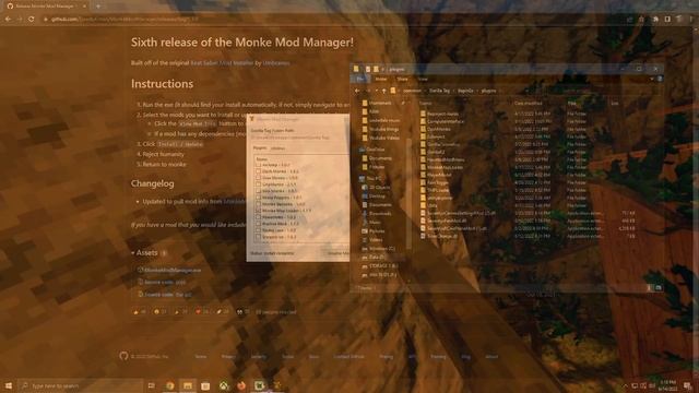 How To Install MODS in Gorilla Tag VR Tutorial | Monke Mod Manager (PCVR ONLY) смотреть онлайн