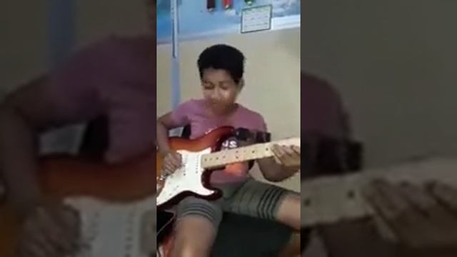 Ahan inna sinhala song lead guitar cover смотреть онлайн