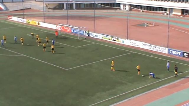 2 тайм матча "Сокол-М" Саратов - "Волга-СДЮСШОР-М" Ульяновск 2:0 смотреть онлайн