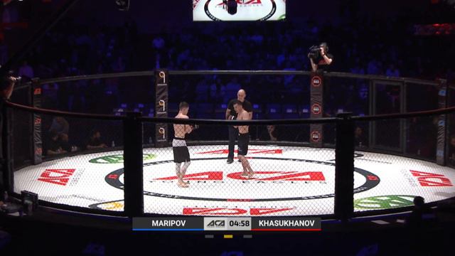 Адам Хасуханов vs. Умарали Марипов | Adam Khasukhanov vs. Umarali Maripov | ACA YE 34 смотреть онлайн