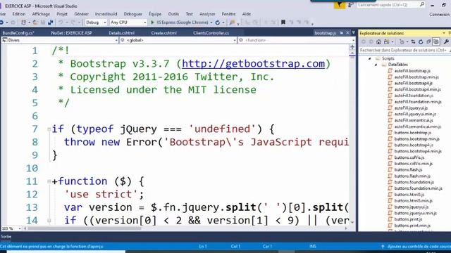 ASP MVC CODE FIRST cours 2 : Recherche et filtre dans une grid de données смотреть онлайн
