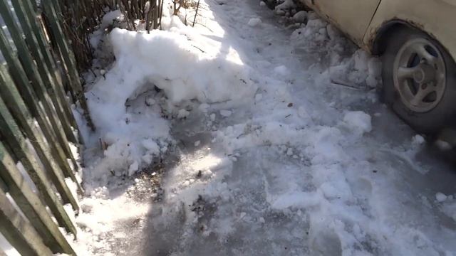 Злой снег против доброго Михаила.или как встретила дача весной. смотреть онлайн