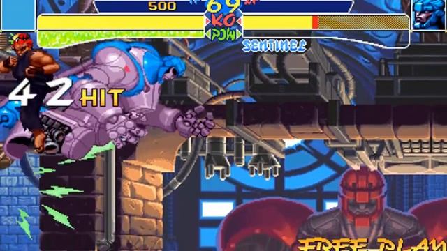 X-Men Children Of The Atom ~ Akuma 【TAS】 смотреть онлайн