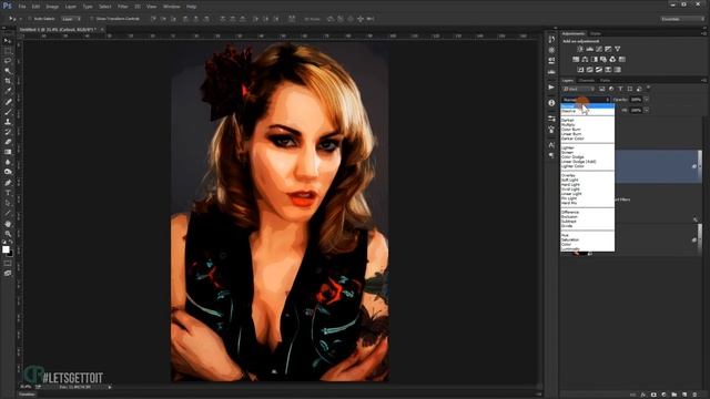 How to Make a Comic Book, Pop Art Effect From a Photo + PSD - Photoshop Tutorial смотреть онлайн