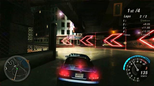 NFS Underground 2 Part 2 The Underground Racing League смотреть онлайн