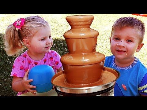 ✿ ЧЕЛЛЕНДЖ ШОКОЛАДНЫЙ ФОНТАН Chocolate Challenge Еда Сюрприз Детские Челенджи Вызов Принят Challenge смотреть онлайн