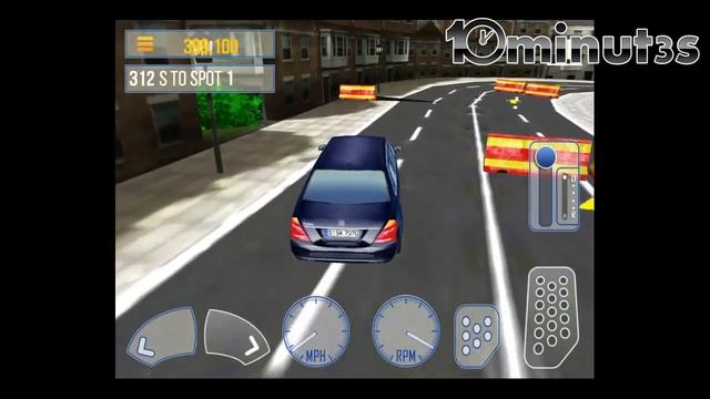 3D Limo Parking Simulator iPhone/iPad GamePlay смотреть онлайн