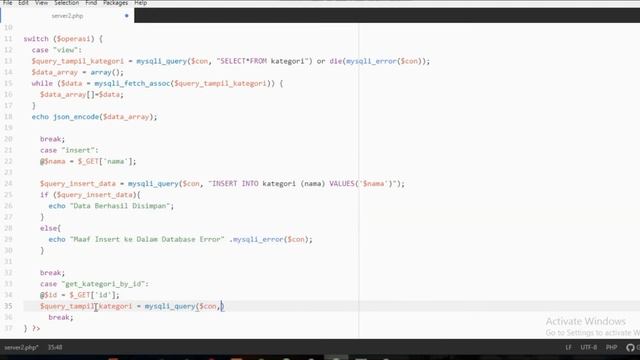 Teknologi web service
Tutorial membuat JSON pada PHP (kategori) смотреть онлайн