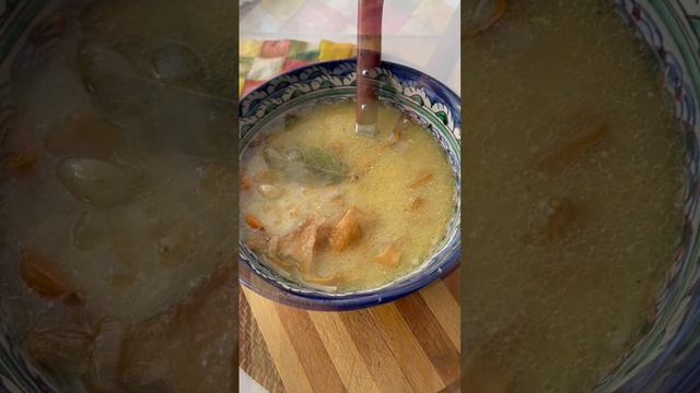 Меню на 07.09.- осенний суп - лапша с лисичками и мясом???