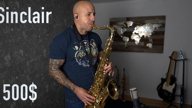 Saxophone Ténor de 500$ VS Selmer Mark VI смотреть онлайн