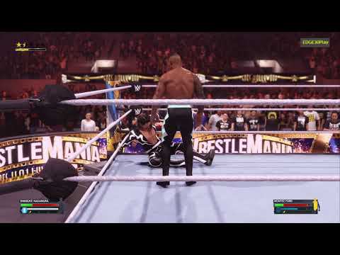 WWE2K24 Shinsuke Nakamura vs Montez Ford смотреть онлайн