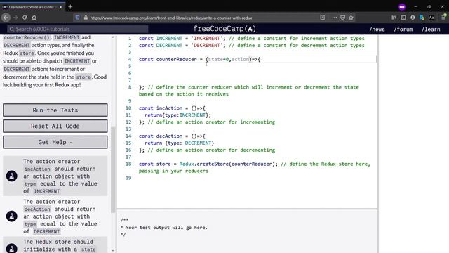 Learn Redux Write a Counter with Redux -freeCodeCamp.org(Day-20) смотреть онлайн