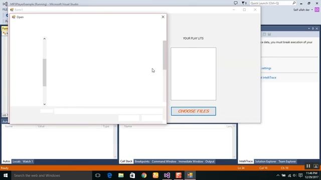 C# Tutorial Window Form 33 MP3 PLAYER IN C# смотреть онлайн