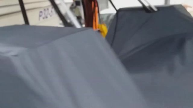 Тент транспортировочный для ПВХ лодки. Аэродинамика! смотреть онлайн