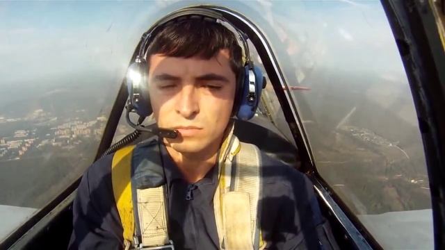 22.09.2012. Тренировочный полет Як-52 . Аэродром Дракино. смотреть онлайн