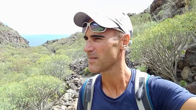 From puerto santiago to santiago del teide, solo hiking, Tenerife, canary islands смотреть онлайн