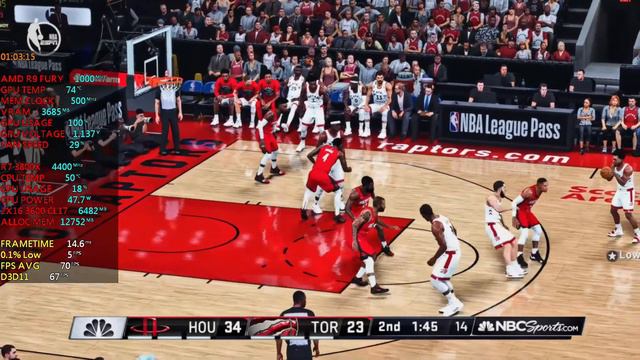 NBA 2K21 Next-Gen Reshade | Houston Rockets vs Toronto Raptors | R9 Fury + 3800X смотреть онлайн