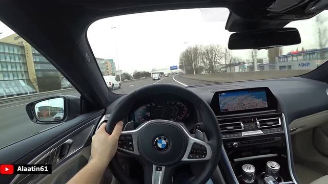 The New BMW M850i GranCoupe 2020 POV Test Drive