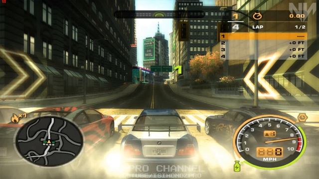 Need for Speed Most Wanted 2005 - Old Game in 4K смотреть онлайн