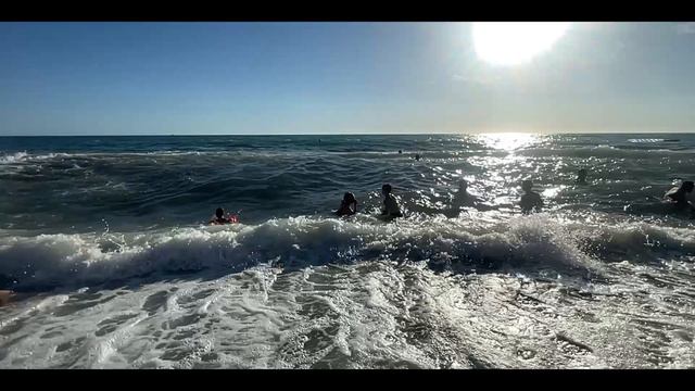 Отпуск в Адлере. Часть вторая. Черное море.