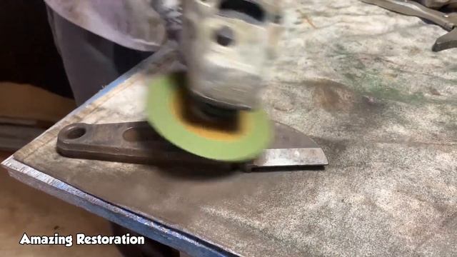 Restoration Old Metal Cutting Scissors | Amazing Metal Shear Restoration смотреть онлайн