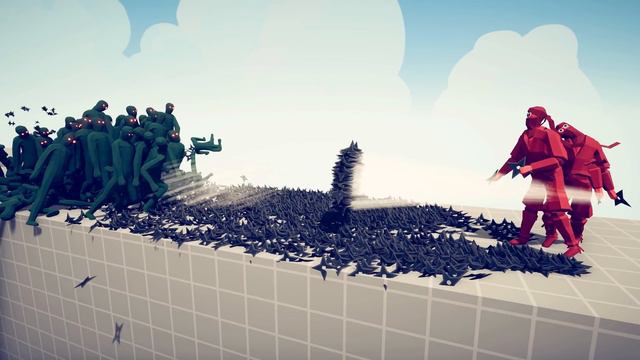 EPIC ZOMBIE ARMY vs EVERY GOD - Totally Accurate Battle Simulator TABS смотреть онлайн