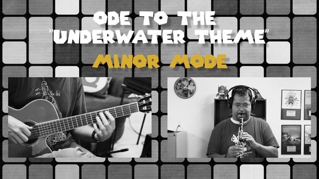 Underwater Theme (From "Super Mario Bros") Guitar and Saxophone Game Cover смотреть онлайн